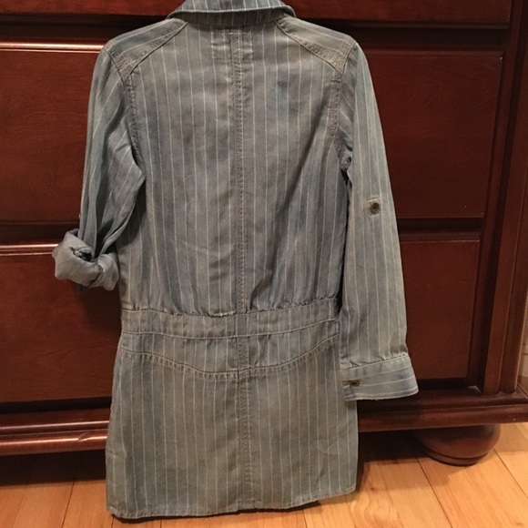 Polo Ralph Lauren striped chambray dress size 4 - Picture 4 of 4