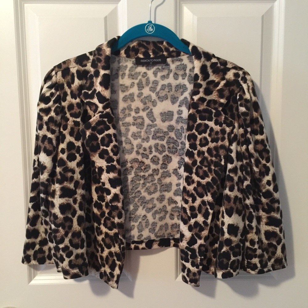 🐯 Leopard Bolero Jacket frm Fashion to Figure 🐯