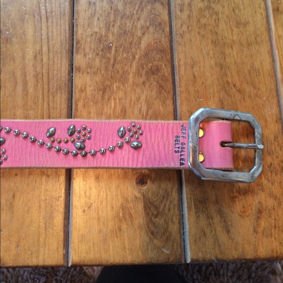 Jeff Gellea Hand Crafted Leather Belt - Picture 2 of 7