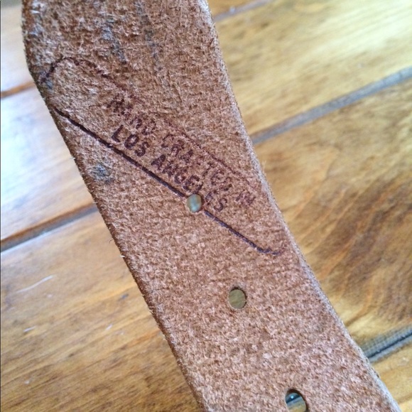 Jeff Gellea Hand Crafted Leather Belt - Picture 3 of 7