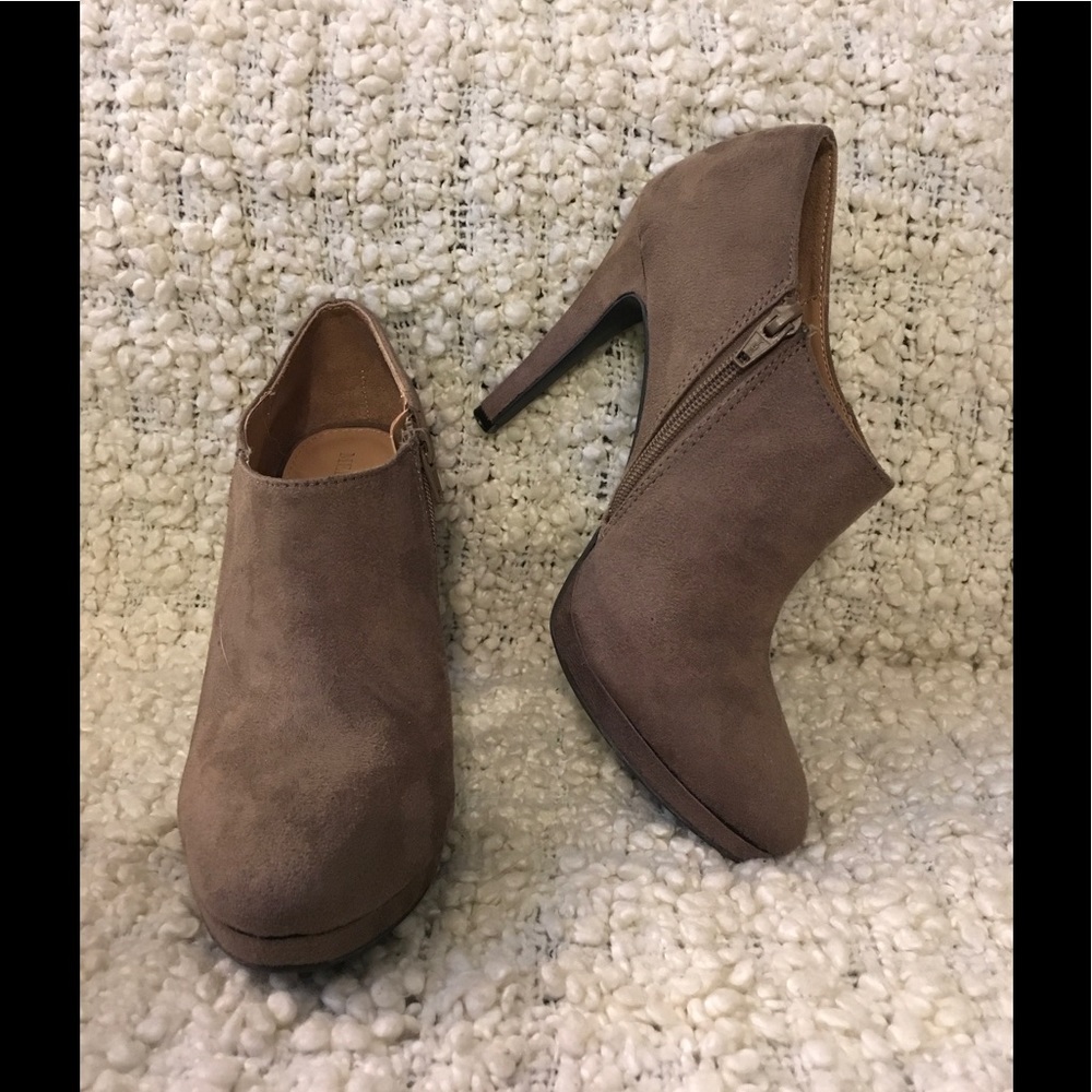 Tan Booties