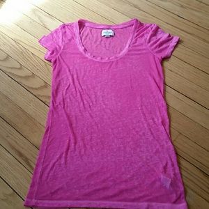 American Eagle sheer tee