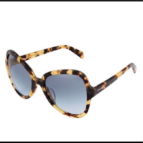 Prada Light Havana Butterfly sunglasses