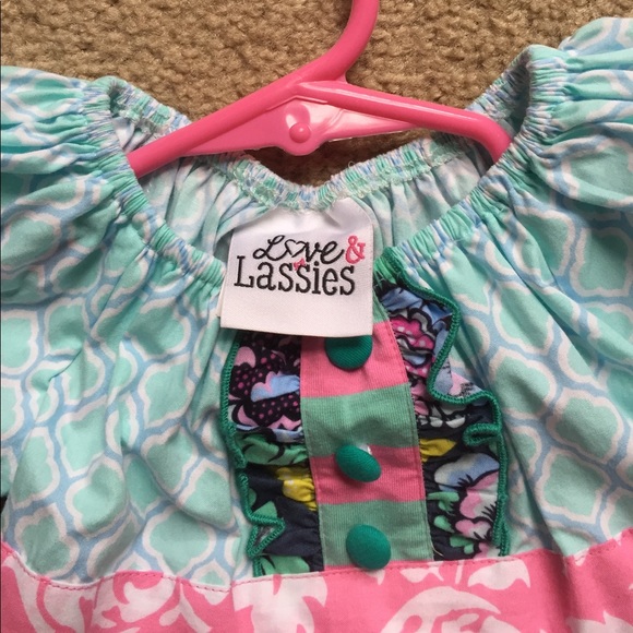 12M smocked shirt and pants - Picture 3 of 5