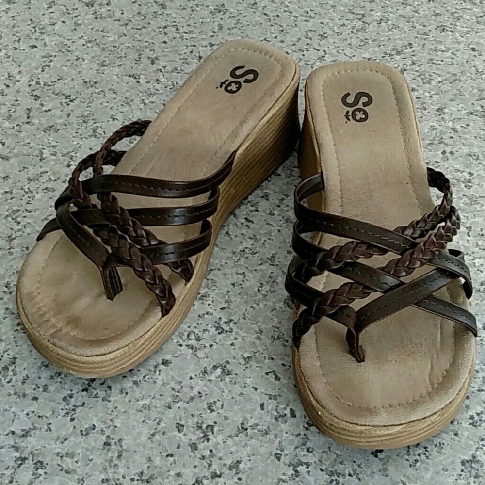 SO Brown Sandals