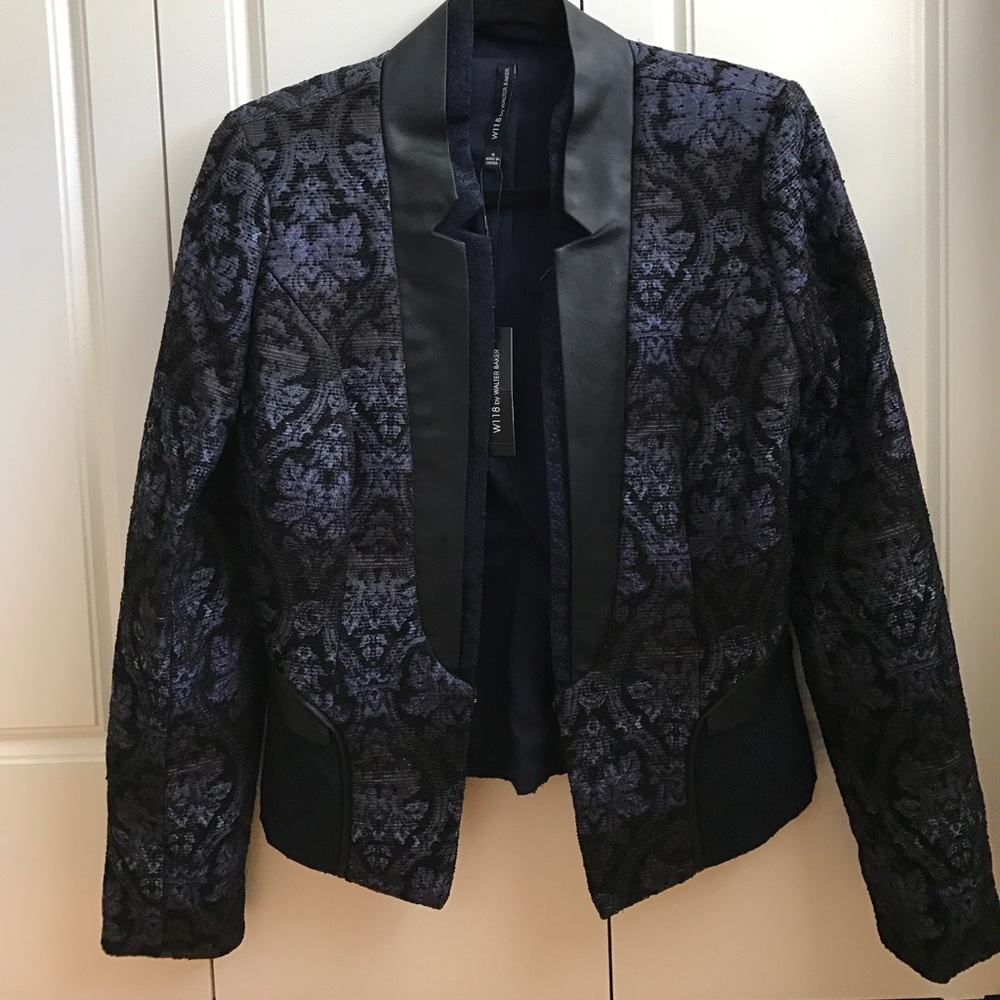 Textured blazer