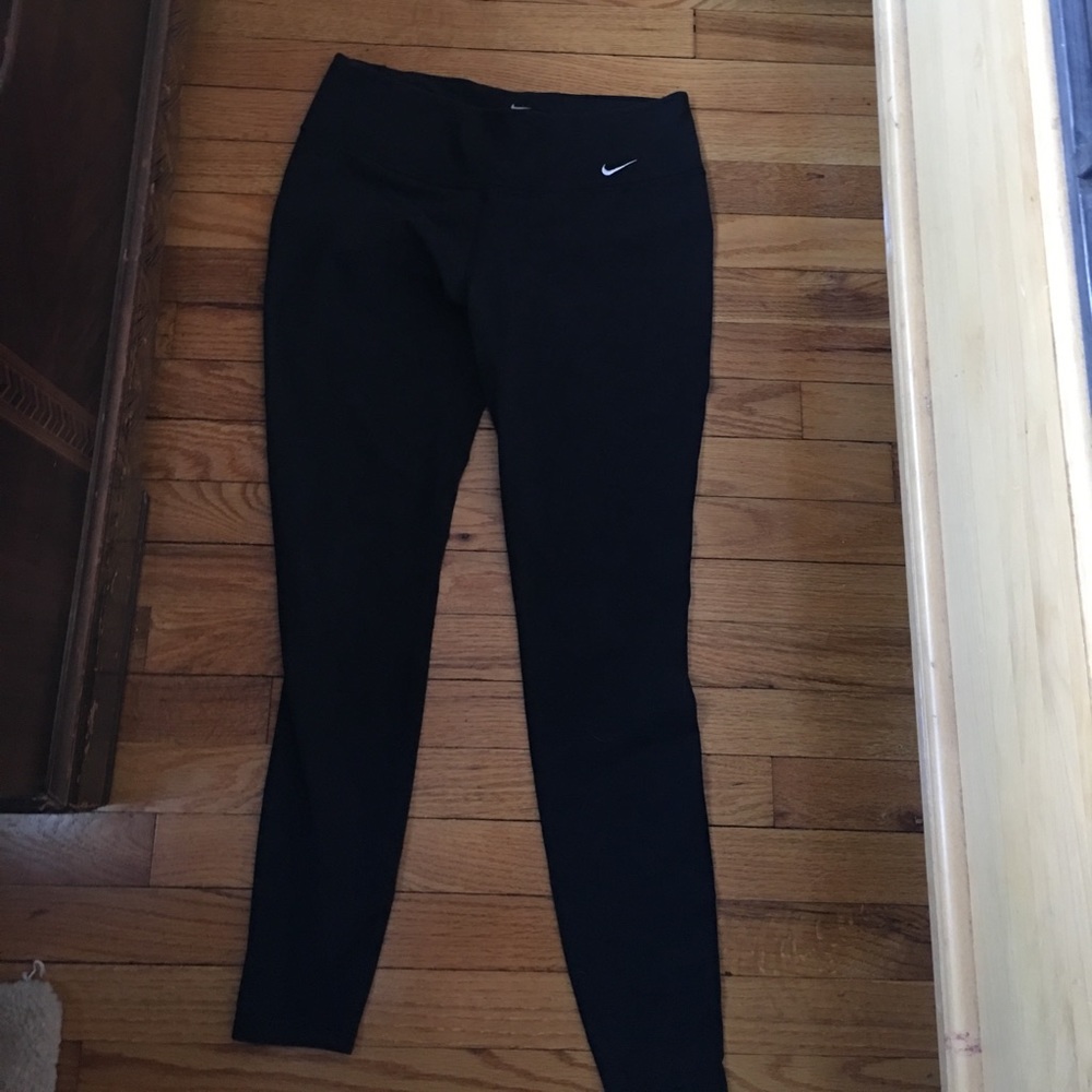 Nike DRI FIT Leggings! Black Size Large