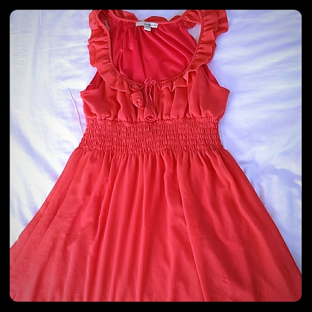 Coral Spring Dress