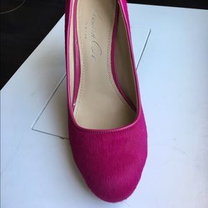 Cow skin leather Kenneth Cole pumps, heels, shoes