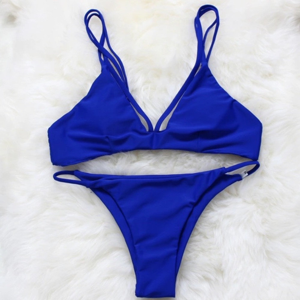Royal Blue Bikini Set - Picture 2 of 2