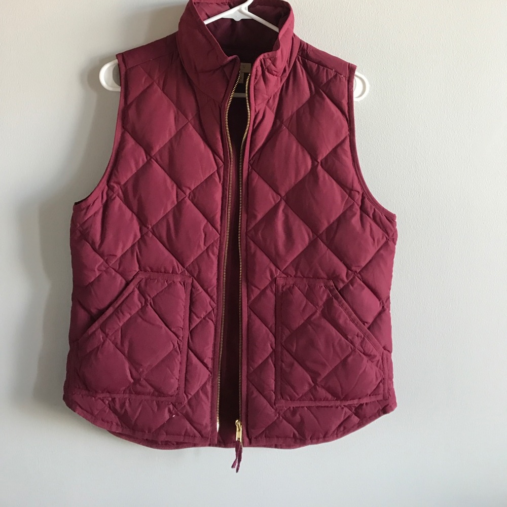 J crew factory puffy vest