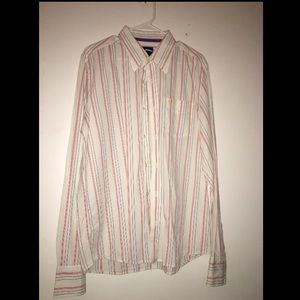 XL Hollister long sleeve button down shirt