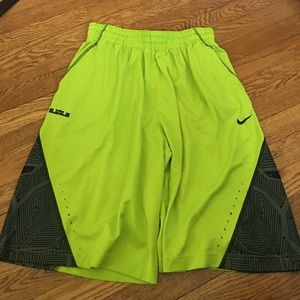 Mens Lebron James basketball shorts