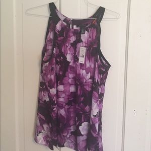 Sleeveless WHBM dressy tank/shell.