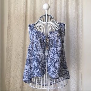 ❤Mudd Sheer coverup tank top