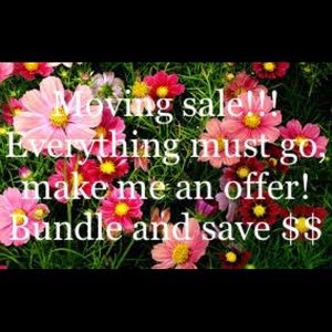 Make me an offer, everything must go!