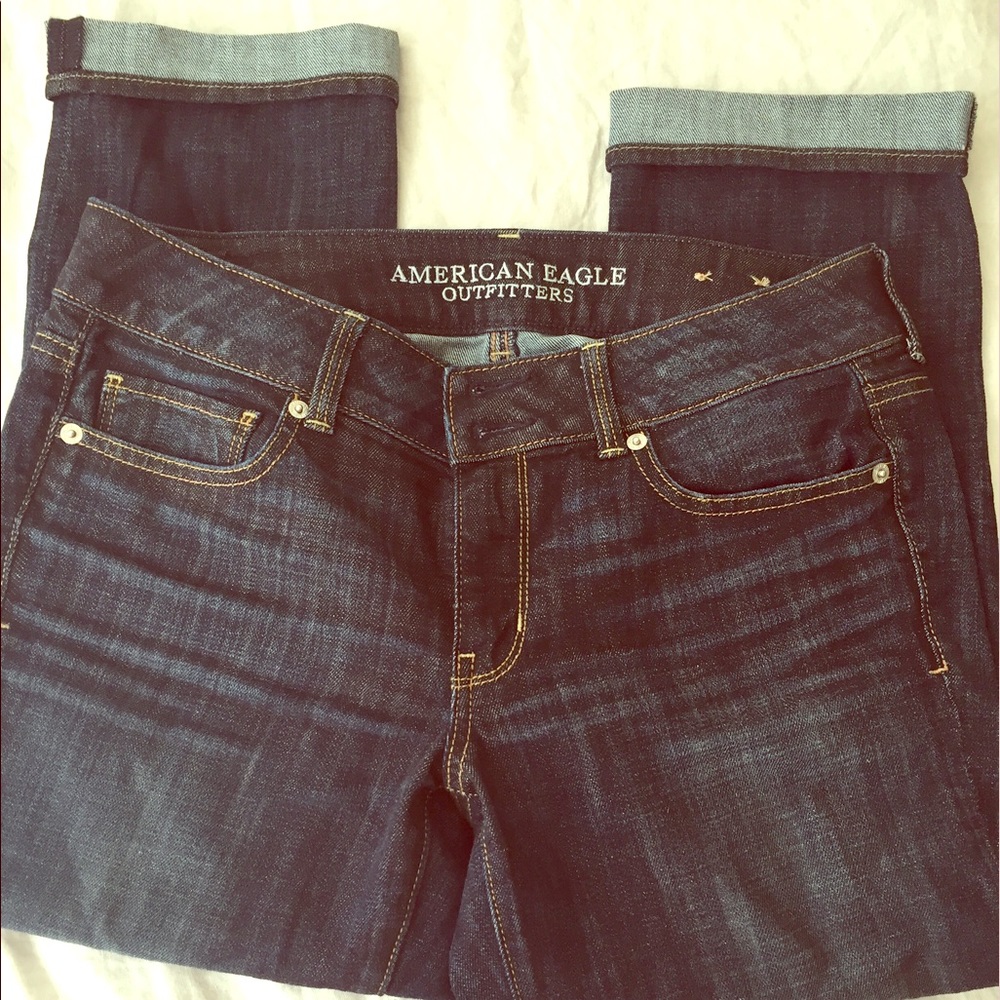 American Eagle Artist Crops Jeans