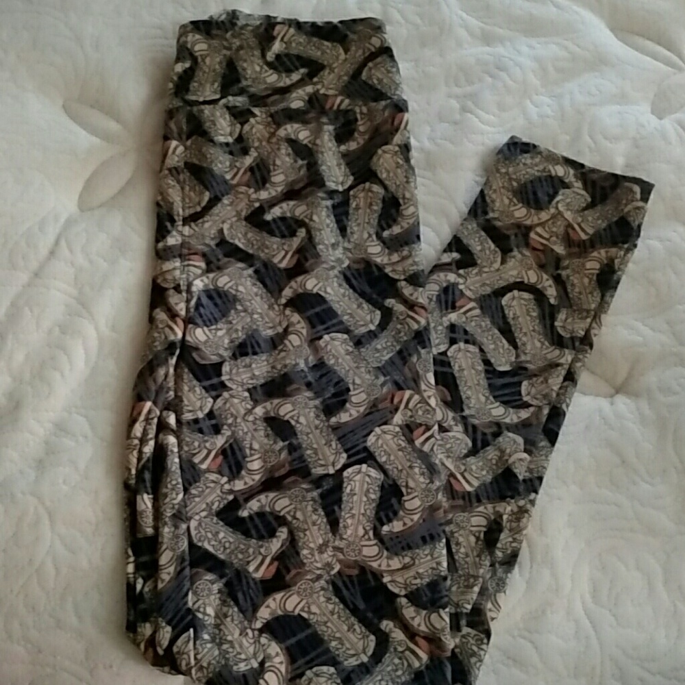 New OS Cowboy Boot UNICORN Lularoe Leggings
