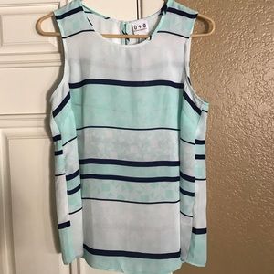 Olive + Oak Ganesa Crew Neck Blouse