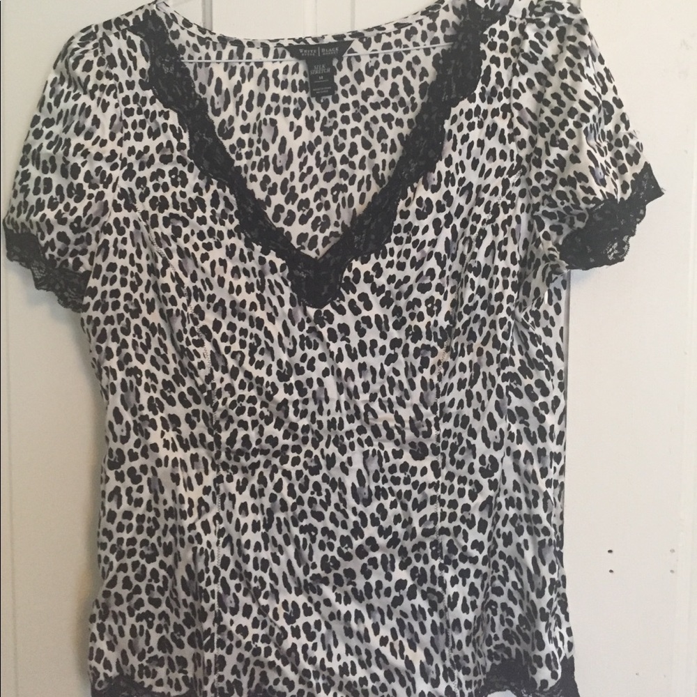 WHBM silk shirt