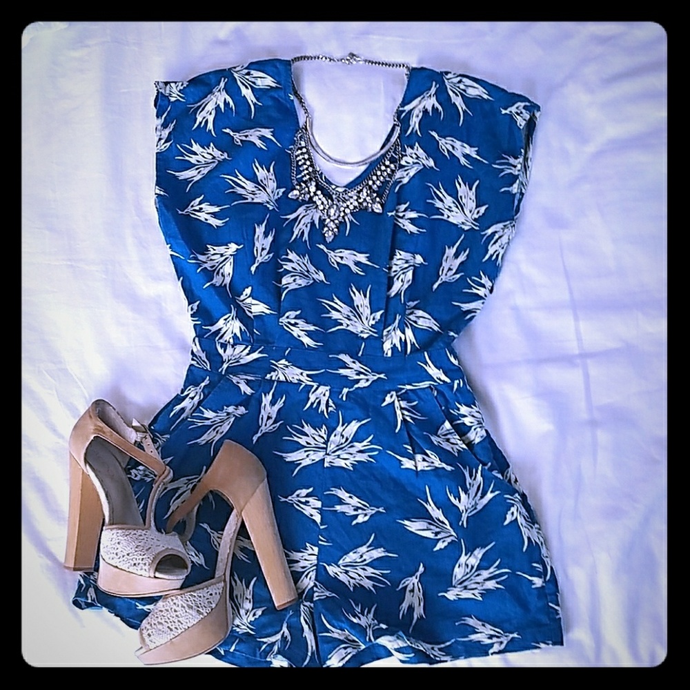 Linen Romper (shorts)
