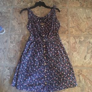 Floral Forever 21 button down dress