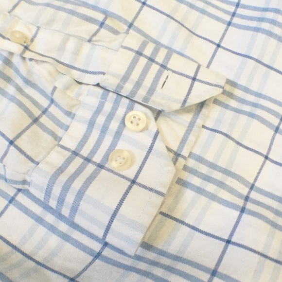 Allen Solly blue & white button up shirt - Picture 5 of 5