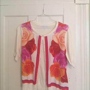 Summer short sleeve sweater