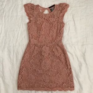 Blush Lace Dress