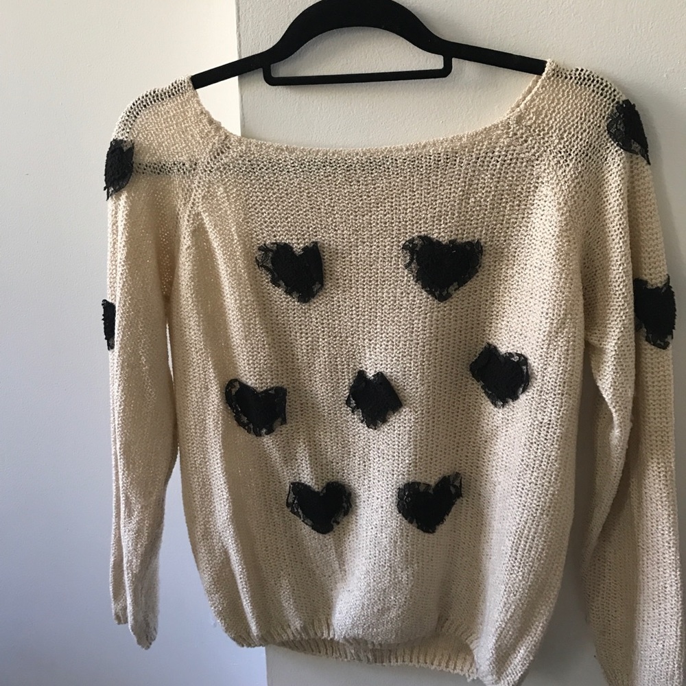 Heart sweater