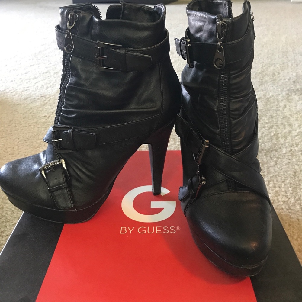 Black G by Guess Booties