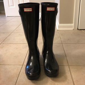 Hunter rain boots