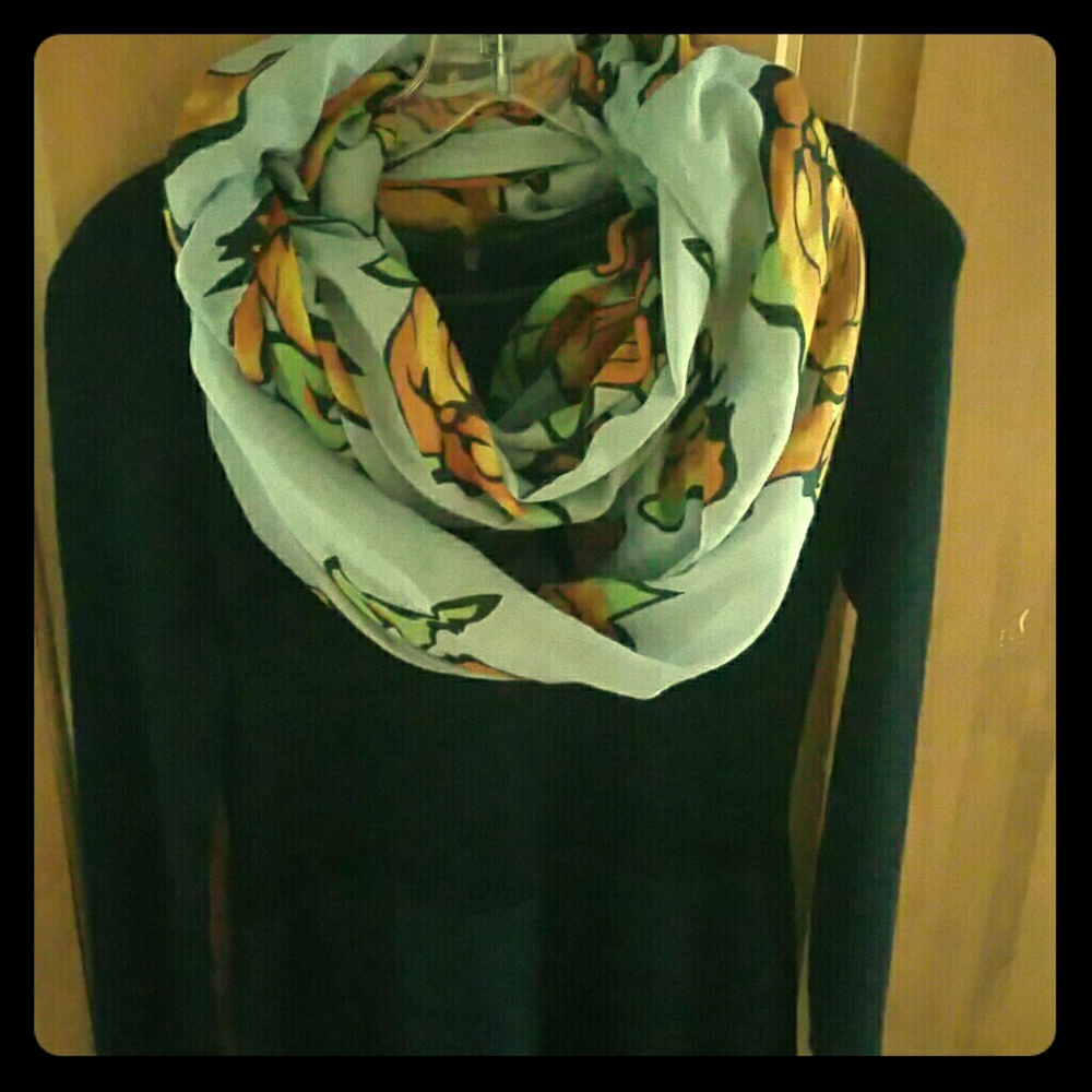 Extra  long infinity  scarf