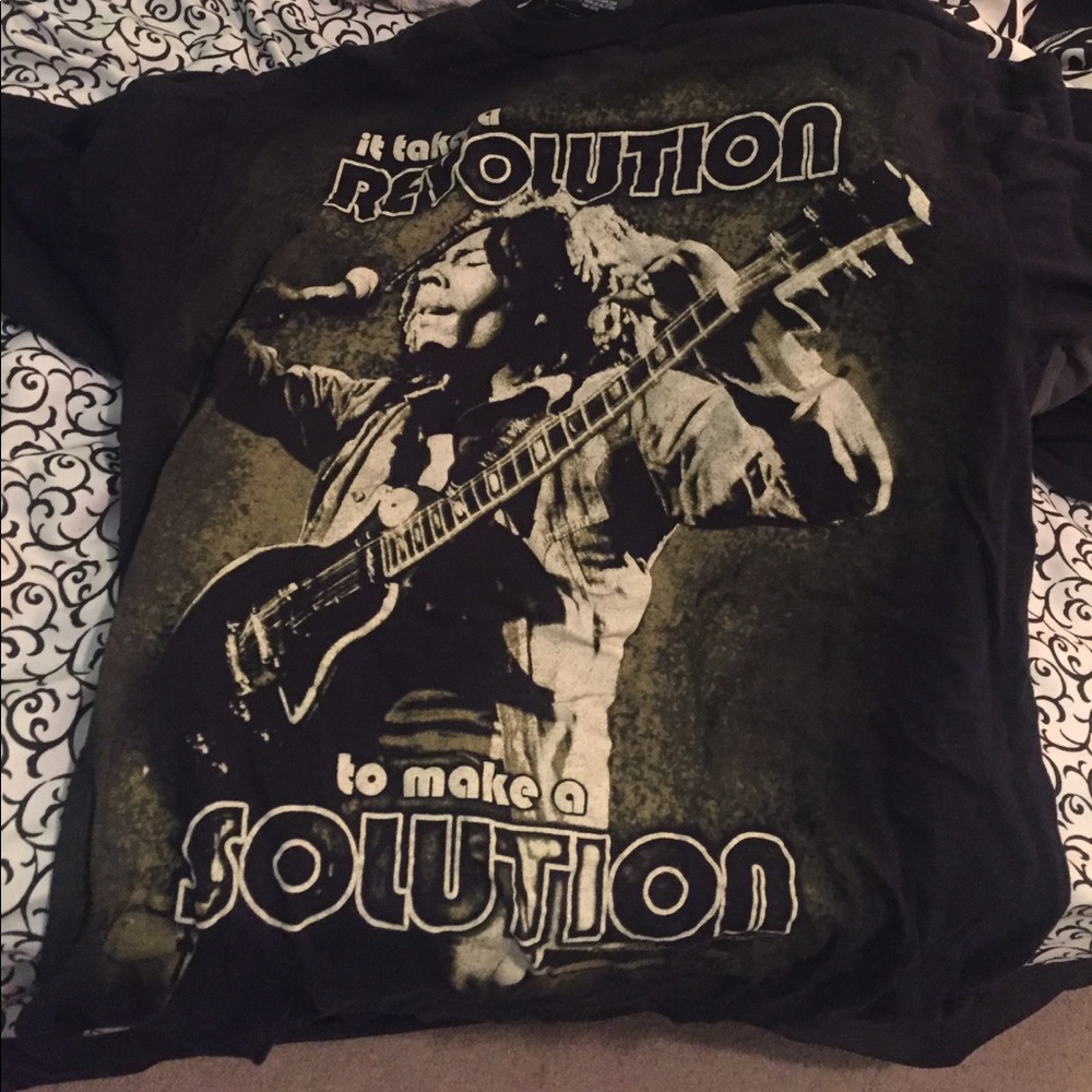 Oversized Bob Marley Tee