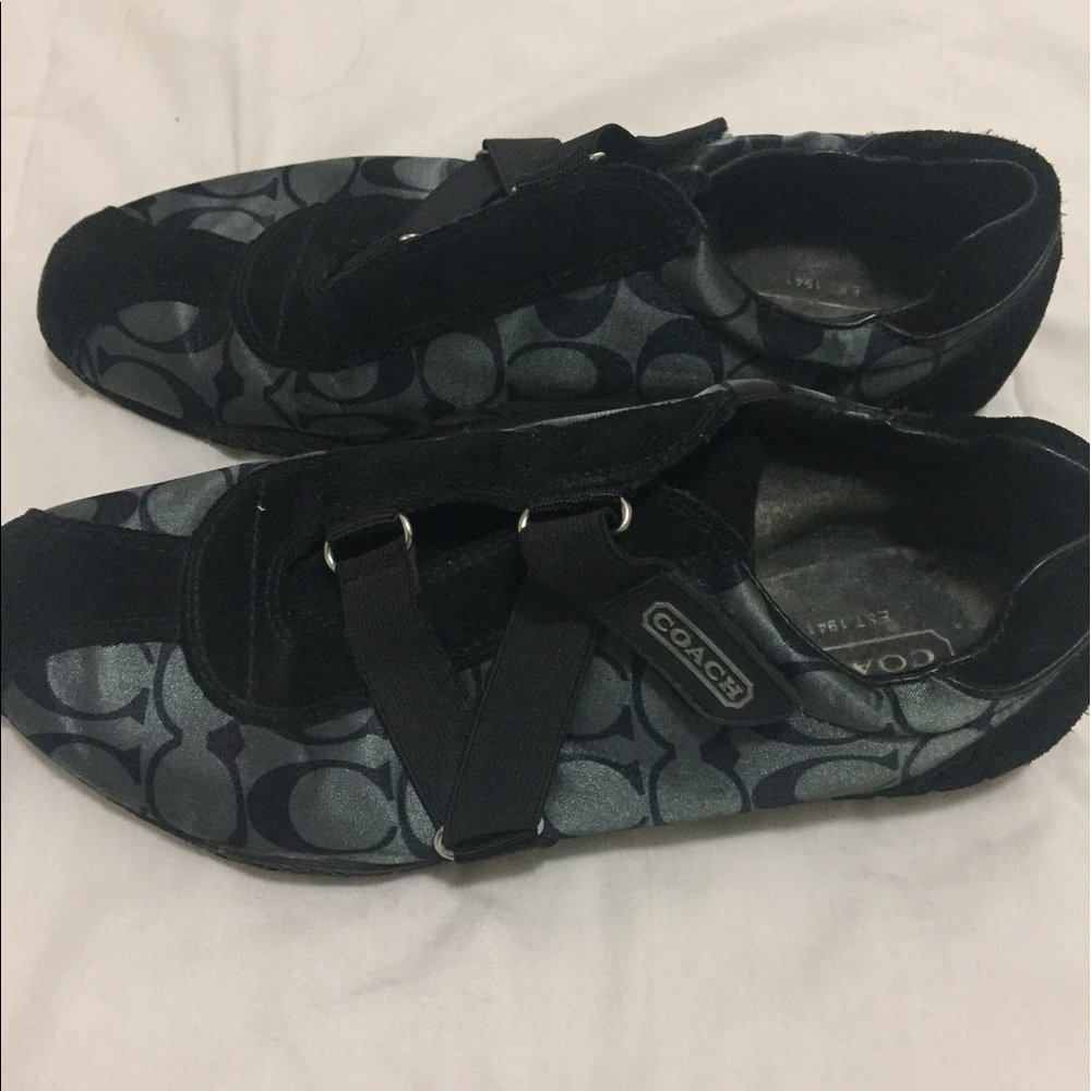 Coach Velcro Shoes