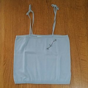 Tommy Hilfiger spaghetti strap knit top