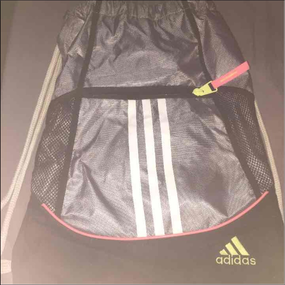 Adidas drawstring backpack