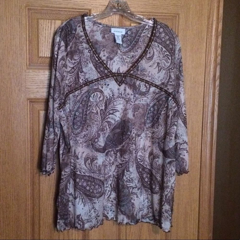 3/4 sleeve top