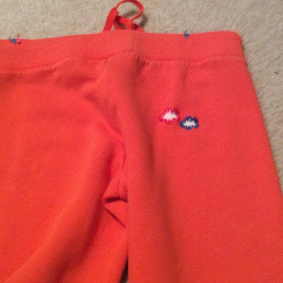 Orange slouch Victoria's Secret pink pants - Picture 3 of 3