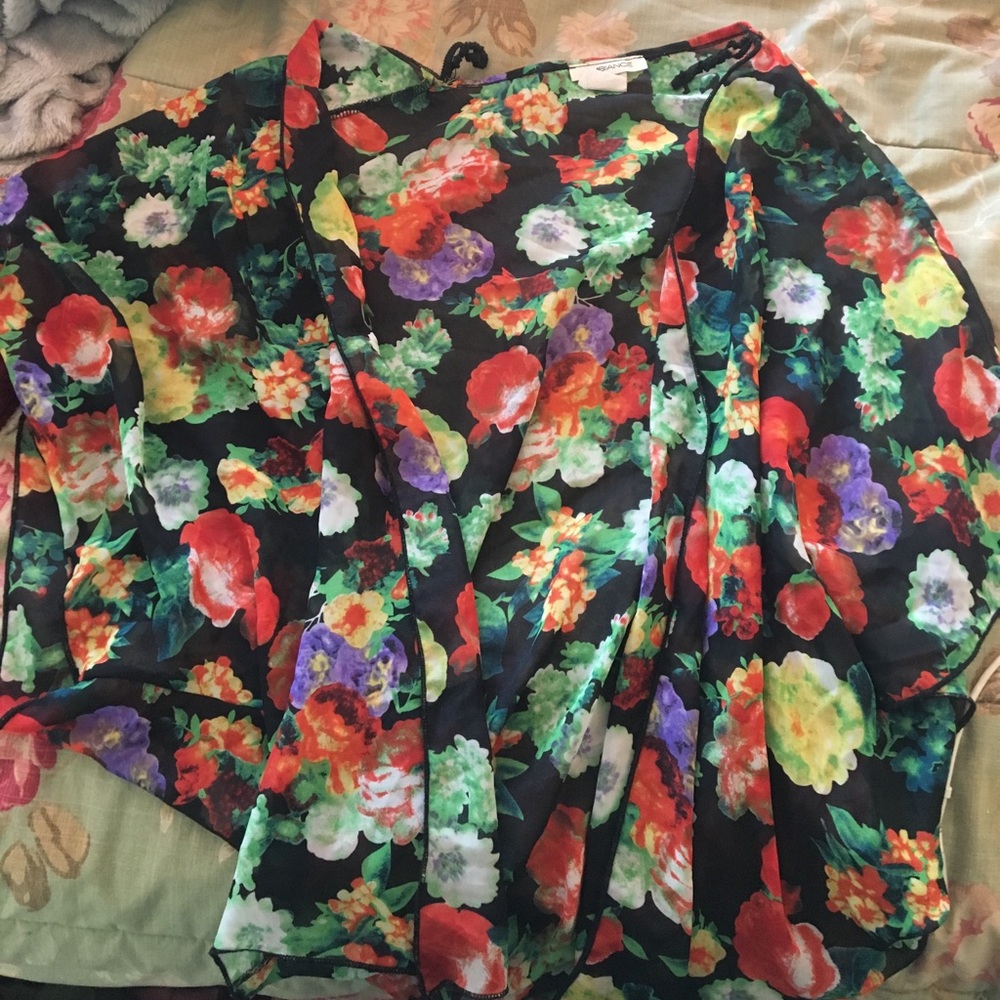 Floral Kimono