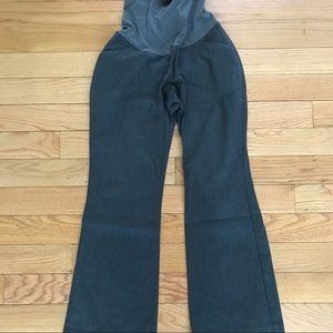 Gray maternity pants
