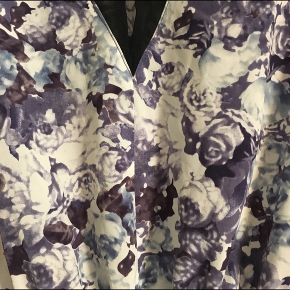 Marabelle Purple Floral Long Sleeve Dress - Picture 7 of 8