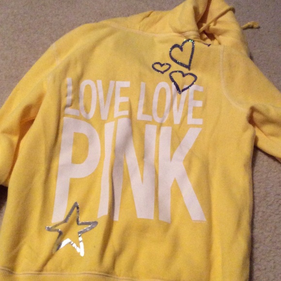 Victoria's Secret pink zip up hoodie - Picture 3 of 3