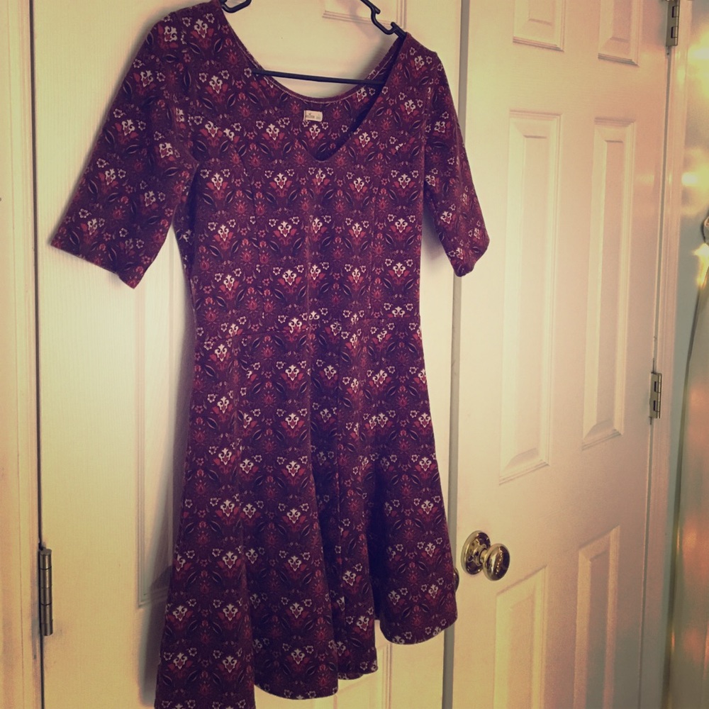 Casual Patterned Dress