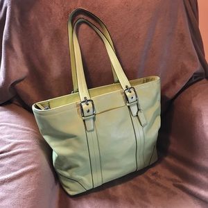Coach handbag- Pistachio
