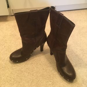 Michael Kors leather boots