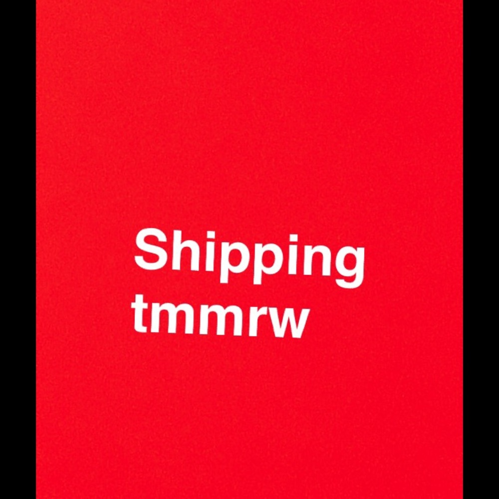Shipping tmmrw