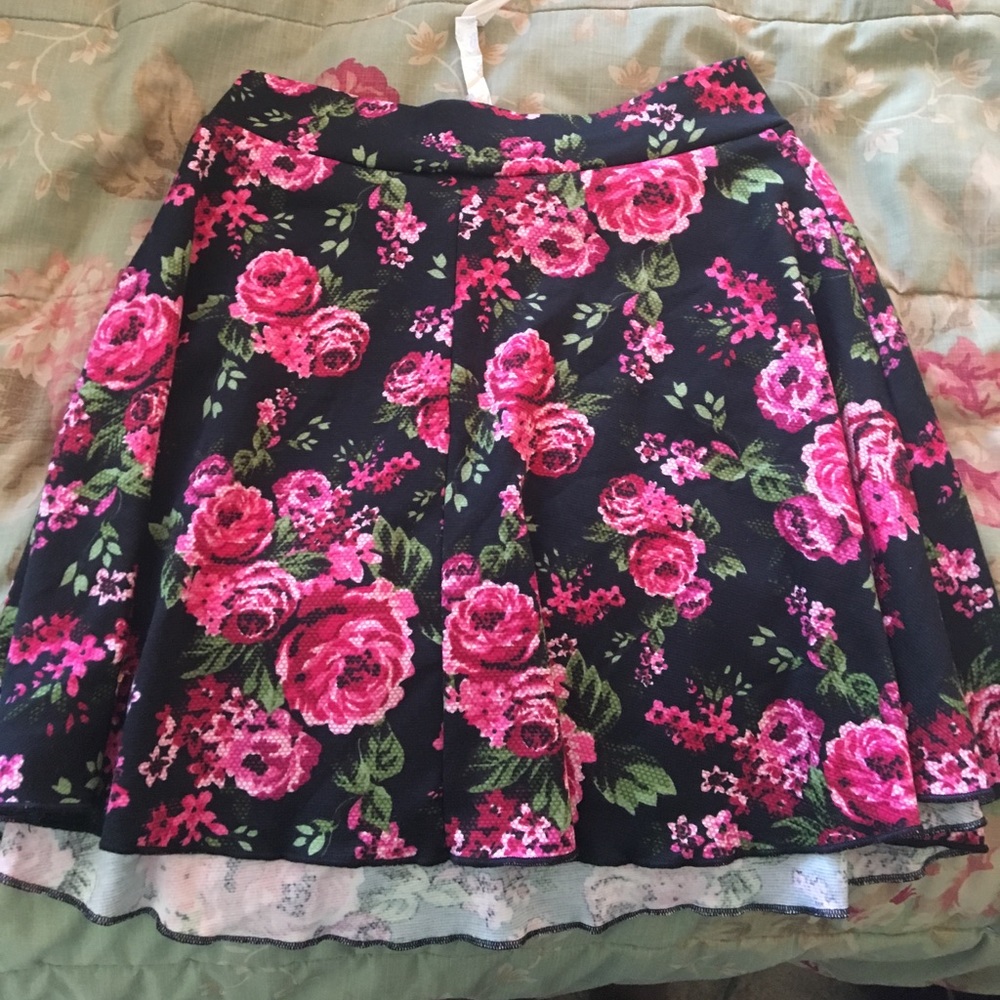 Floral skirt!