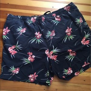Tommy Bahama men's swim trunks.