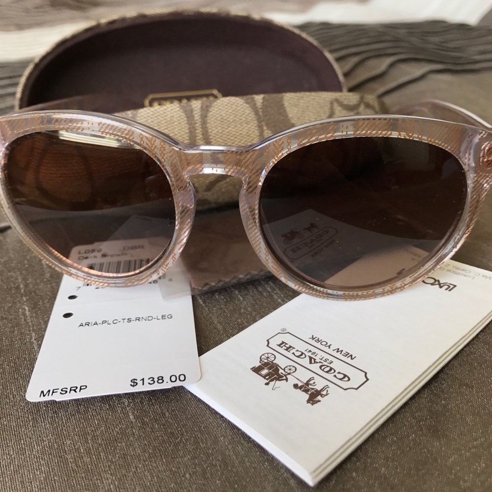 NWT Coach Aria Sunglasses